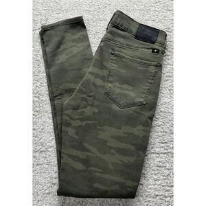 Lucky Brand Brooke Legging Camo Jeans Women's Size 6 / 28 Green Camouflage